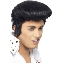 PERRUQUE ELVIS NOIRE