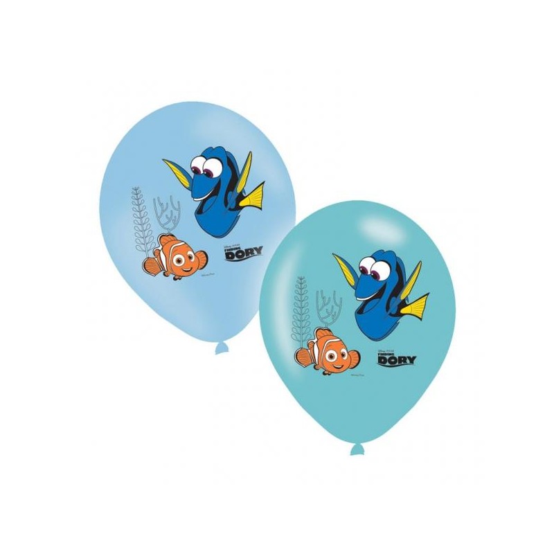 6 BALLONS LATEX DORY 11" 6 BALLONS LATEX DORY 11"