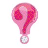 BALLON METALLIQUE POINT D'INTERROGATION ROSE ET BLEU 71 X 45 CM