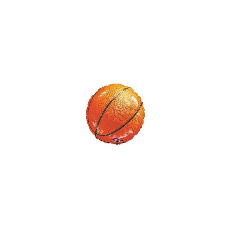 BALLON METALLIQUE 43 CM BALLON DE BASKET