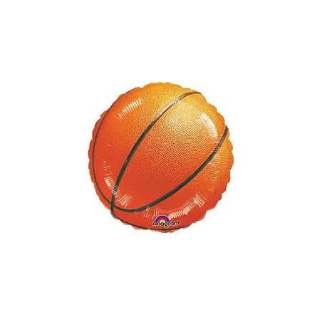 BALLON METALLIQUE 43 CM BALLON DE BASKET