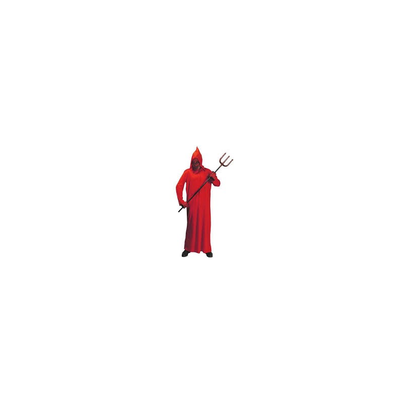 DEGUISEMENT DIABLE TUNIQUE A CAPUCHE T158 DEGUISEMENT DIABLE TUNIQUE A CAPUCHE T158