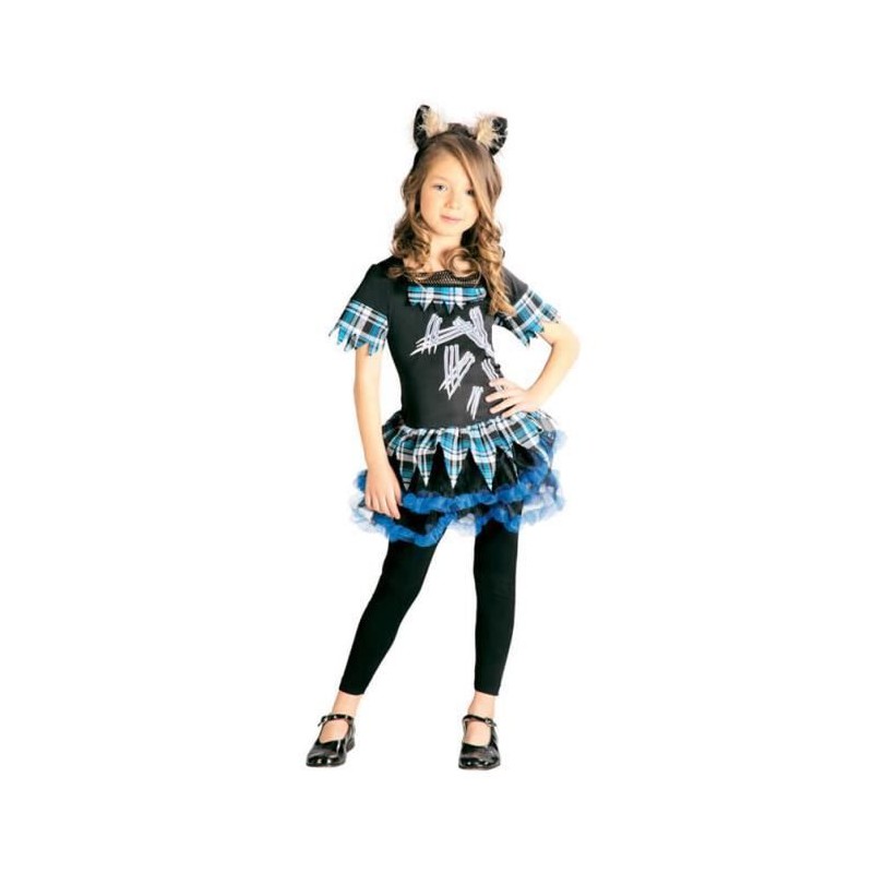 DEGUISEMENT MINI WOLF ROBE BLEUE TAILLE 10-12 ANS DEGUISEMENT MINI WOLF ROBE BLEUE TAILLE 10-12 ANS
