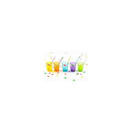 12 PERLES COEURS ORANGE FLUO