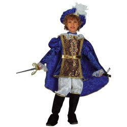 DEGUISEMENT PRINCE BLEU TAILLE  6 ANS