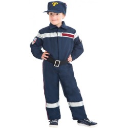 DEGUISEMENT SAPEUR POMPIER  TAILLE 4 ANS