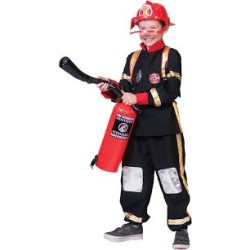 DEGUISEMENT POMPIER DE LUXE TAILLE 14 ANS 