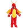 DEGUISEMENT DRAGON ROUGE TAILLE 10 ANS