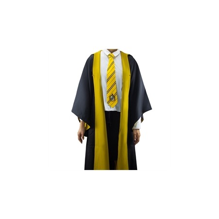 DEGUISEMENT HARRY POTTER POUFSOUFFLE JAUNE CAPE+CRAVATE+ECHARPE
