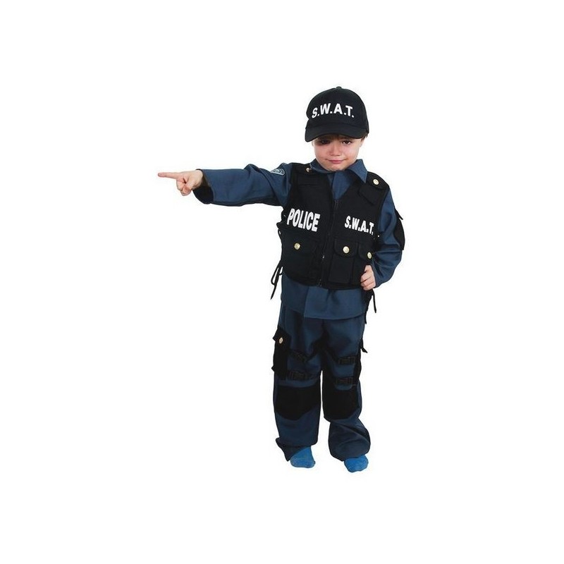 DEGUISEMENT POLICE SWAT TAILLE 6 ANS DEGUISEMENT POLICE SWAT TAILLE 6 ANS