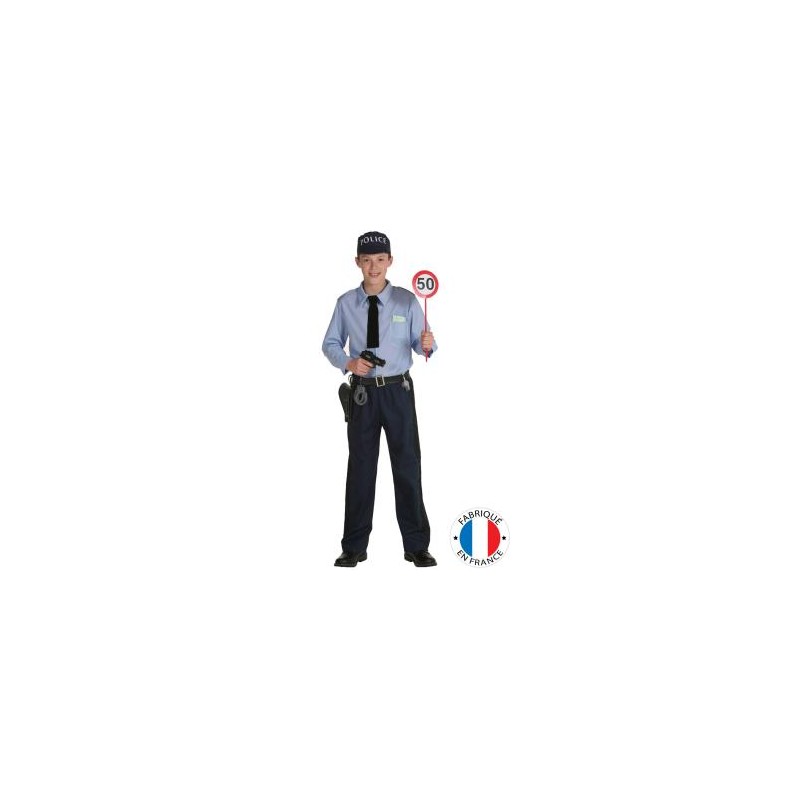 DEGUISEMENT POLICIER FRANCAIS TAILLE 5/7 ANS DEGUISEMENT POLICIER FRANCAIS TAILLE 5/7 ANS