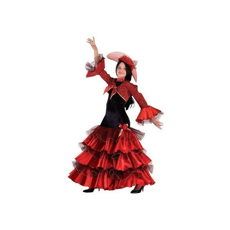 DEGUISEMENT ESPAGNOLE CARMEN AVEC CHAPEAU TAILLE 10 ANS DEGUISEMENT ESPAGNOLE CARMEN AVEC CHAPEAU TAILLE 10 ANS