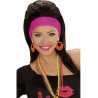 BOUCLES D'OREILLE NEON ORANGE FLUO