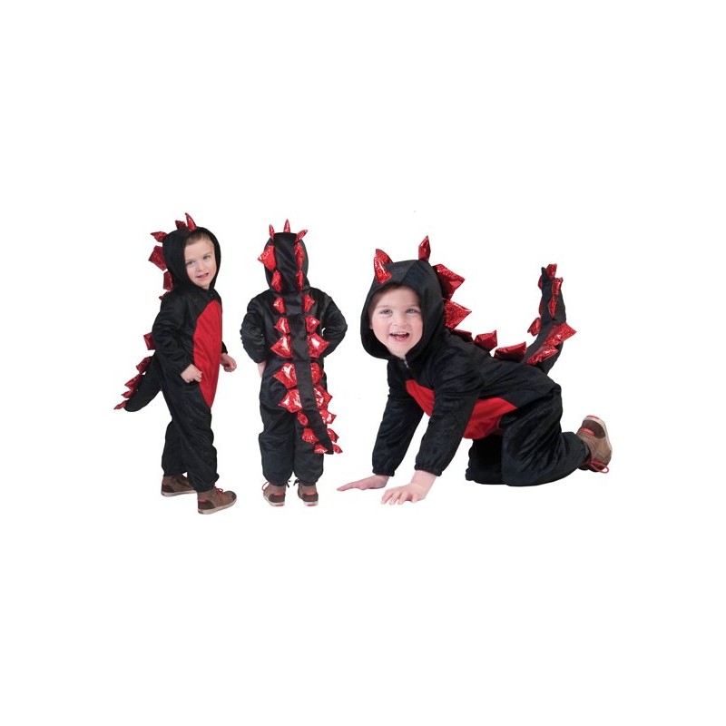 DEGUISEMENT DRAGON ROUGE/NOIR TAILLE 6 ANS DEGUISEMENT DRAGON ROUGE/NOIR TAILLE 6 ANS