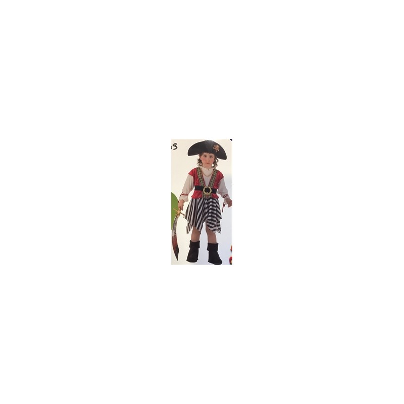 DEGUISEMENT PETITE PIRATE ROBE TAILLE 1 AN DEGUISEMENT PETITE PIRATE ROBE TAILLE 1 AN