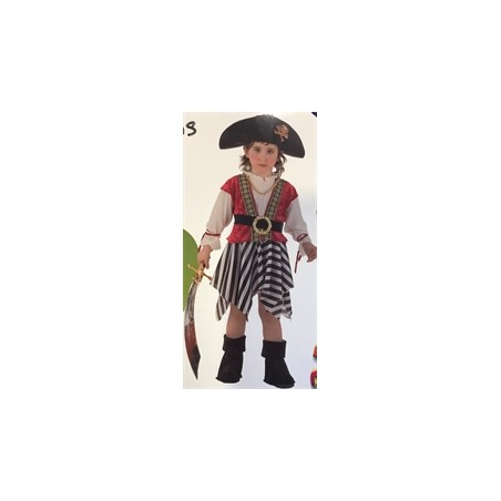 DEGUISEMENT PETITE PIRATE ROBE TAILLE 1 AN