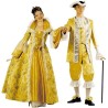 DEGUISEMENT MARQUISE OR TAILLE 140 