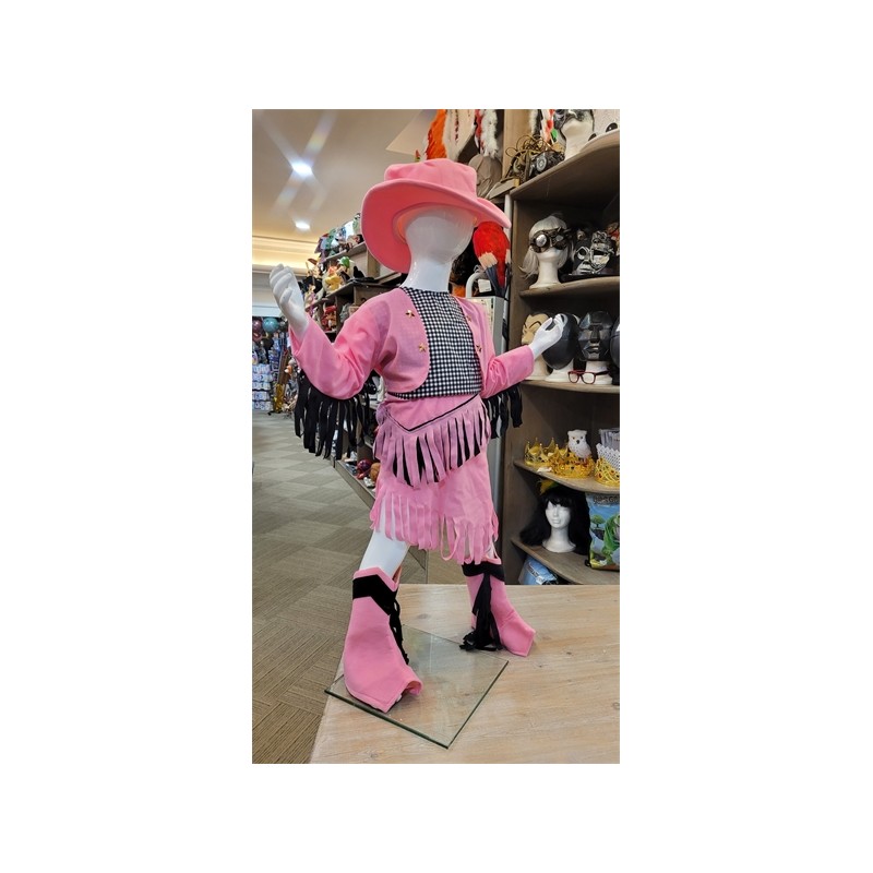 DEGUISEMENT COWGIRL ROSE TAILLE 5/7 ANS DEGUISEMENT COWGIRL ROSE TAILLE 5/7 ANS