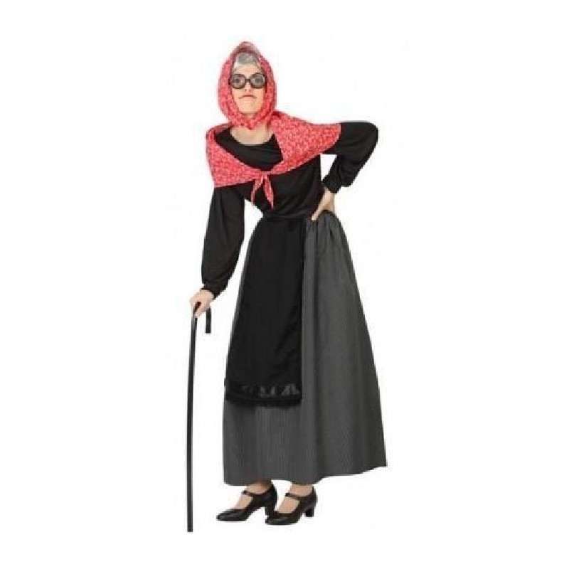 DEGUISEMENT DE GRAND MERE OU MAMIE TAILLE M/L DEGUISEMENT DE GRAND MERE OU MAMIE TAILLE M/L
