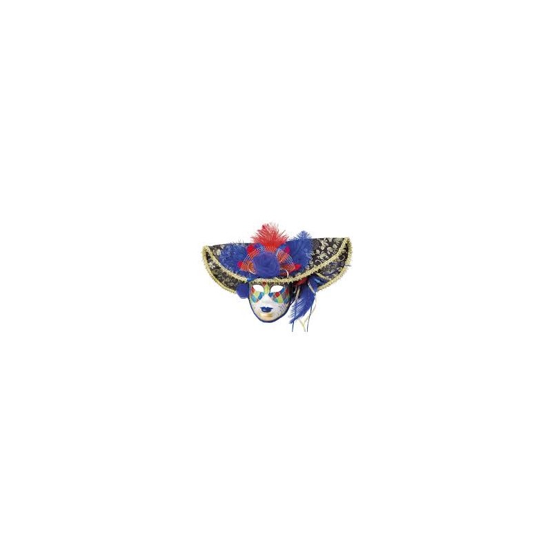 MASQUE VENITIEN AVEC CHAPEAU MASQUE VENITIEN AVEC CHAPEAU