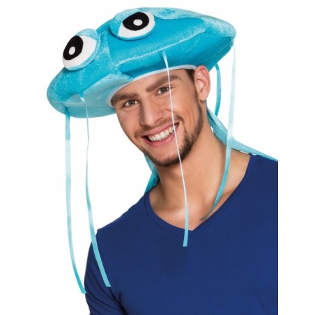 CHAPEAU MEDUSE BLEUE 