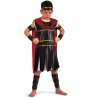 DEGUISEMENT GLADIATORE MASSIMO NOIR ET OR TAILLE 6-7 ANS 