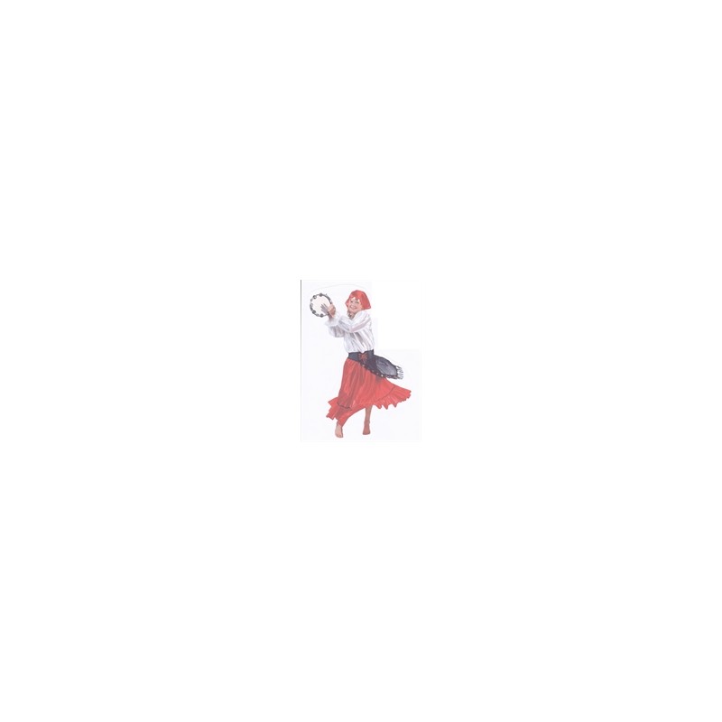 DEGUISEMENT GITANE BLANC ROUGE TAILLE 6 ANS DEGUISEMENT GITANE BLANC ROUGE TAILLE 6 ANS