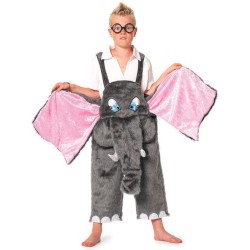 DEGUISEMENT ELEPHANT DUMBO SALOPETTE TAILLE 6 ANS 
