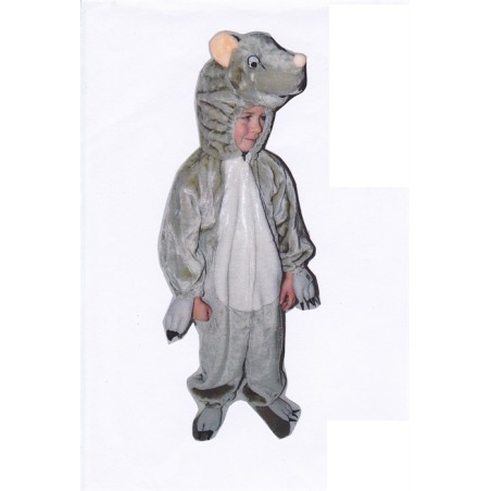 DEGUISEMENT SOURIS GRISE TAILLE 8  ANS 