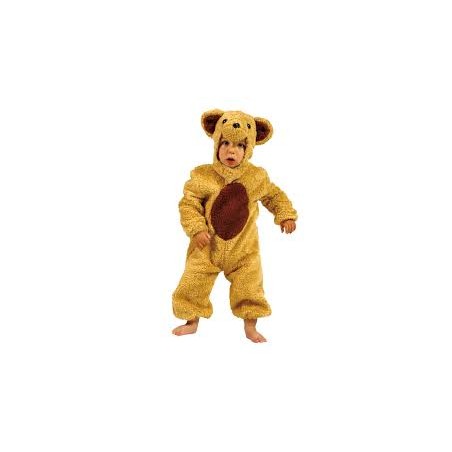 DEGUISEMENT PETIT OURS MARRON CLAIR TAILLE 104