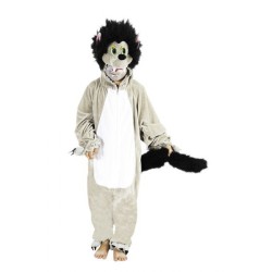 DEGUISEMENT LOUP GRIS TAILLE 8 ANS 