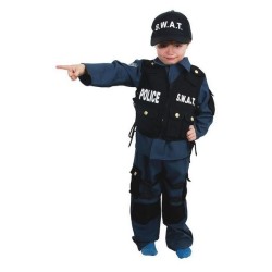DEGUISEMENT POLICE SWAT TAILLE 4 ANS