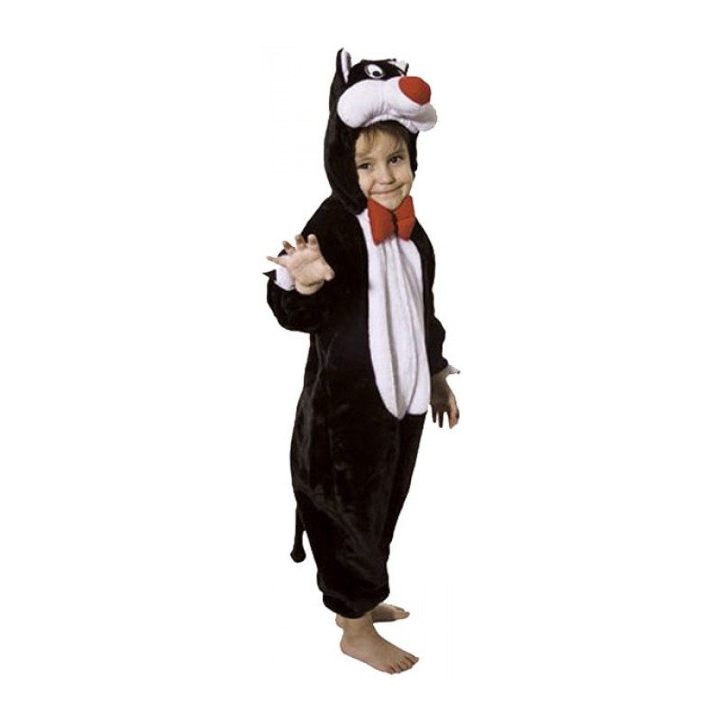 DEGUISEMENT GROSMINET SYLVESTRE CHAT NOIR TAILLE 8 ANS DEGUISEMENT GROSMINET SYLVESTRE CHAT NOIR TAILLE 8 ANS