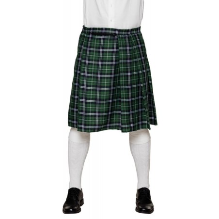 KILT ECOSSAIS VERT HOMME TAILLE UNIQUE