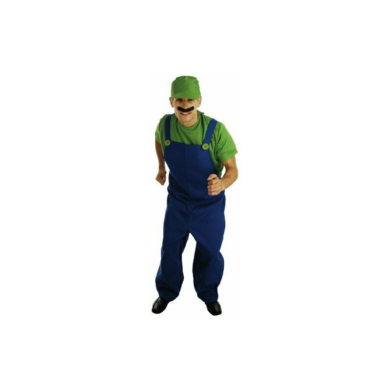 DEGUISEMENT PLOMBIER VERT LUIGI TAILLE S DEGUISEMENT PLOMBIER VERT LUIGI TAILLE S