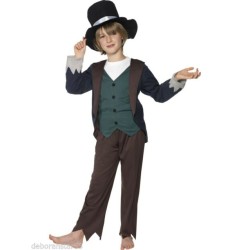 DEGUISEMENT PAUVRE VICTORIAN TAILLE 10-12 ANS