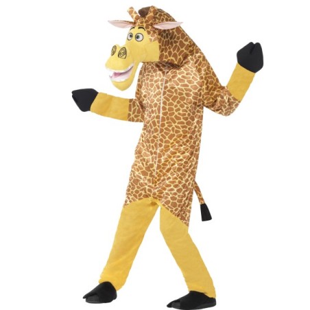 DEGUISEMENT GIRAFE DE MADAGASCAR MELMAN TAILLE 4/6 ANS