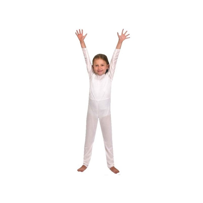 DEGUISEMENT COMBINAISON JUSTAUCORPS BLANC TAILLE 128 DEGUISEMENT COMBINAISON JUSTAUCORPS BLANC TAILLE 128