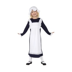DEGUISEMENT GOUVERNANTE VICTORIENNE TAILLE 4/6 ANS