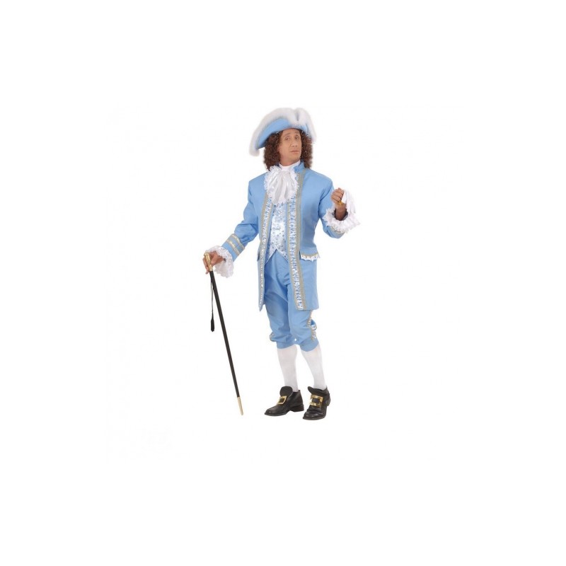 DEGUISEMENT MARQUIS BLEU ANGLAIS COUR ROYALE TAILLE M DEGUISEMENT MARQUIS BLEU ANGLAIS COUR ROYALE TAILLE M
