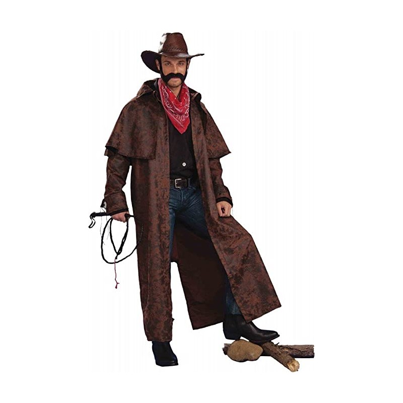 DEGUISEMENT MANTEAU LONG WESTERN TAILLE 56/58 DEGUISEMENT MANTEAU LONG WESTERN TAILLE 56/58