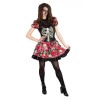 DEGUISEMENT ROBE SQUELETTE DAY OF THE DEAD TAILLE XS