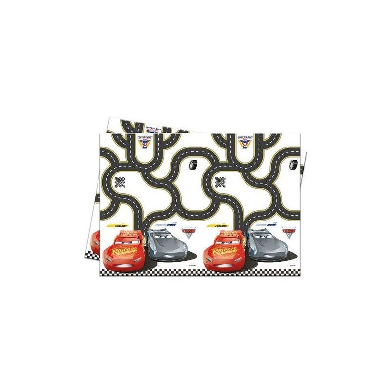 NAPPE PLASTIFIEE CARS 3 120 X 180 CM NAPPE PLASTIFIEE CARS 3 120 X 180 CM
