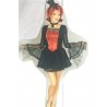 DEGUISEMENT SORCIERE AUX ARAIGNEES ROBE COURTE TAILLE 34