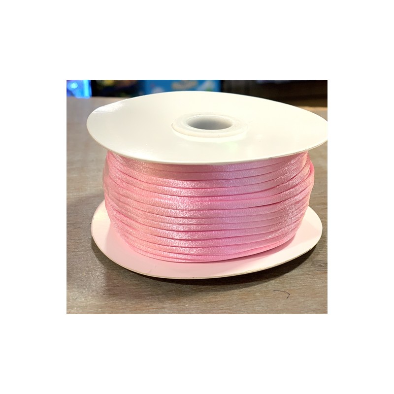RUBAN CORDELETTE ROSE 50 M RUBAN CORDELETTE ROSE 50 M