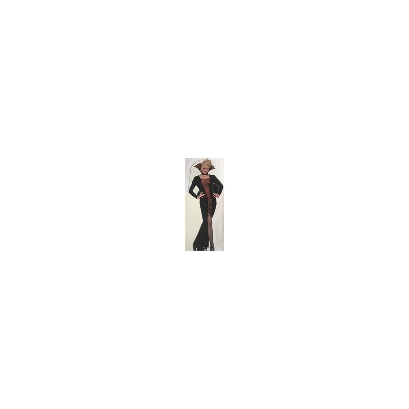 DEGUISEMENT ELEGANTE VAMPIRE TAILLE L DEGUISEMENT ELEGANTE VAMPIRE TAILLE L