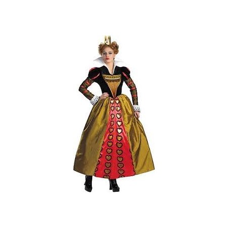 DEGUISEMENT REINE DE COEUR LONGUE TAILLE S