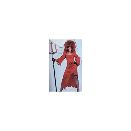 DEGUISEMENT ROBE DIABLESSE TAILLE 44/46