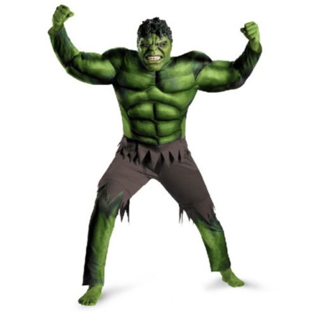DEGUISEMENT HULK MUSCLE TAILLE STANDART