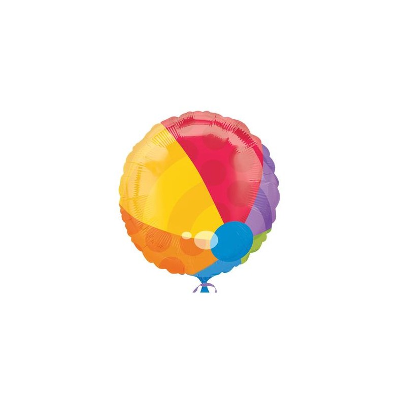 BALLON METALLIQUE BALLON DE PLAGE 43 CM BALLON METALLIQUE BALLON DE PLAGE 43 CM